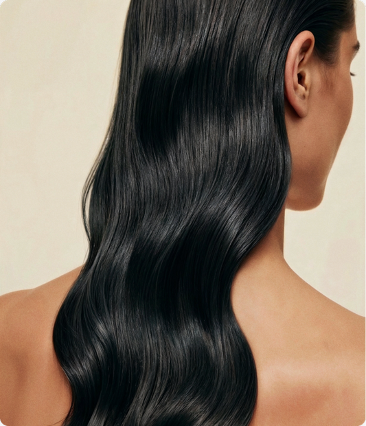 LUX 16" Natural Black *Hand Tied Weft