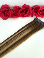 LUX 20" Chocolate & Honey *Hand Tied Weft - Scarlett Hair Extensions