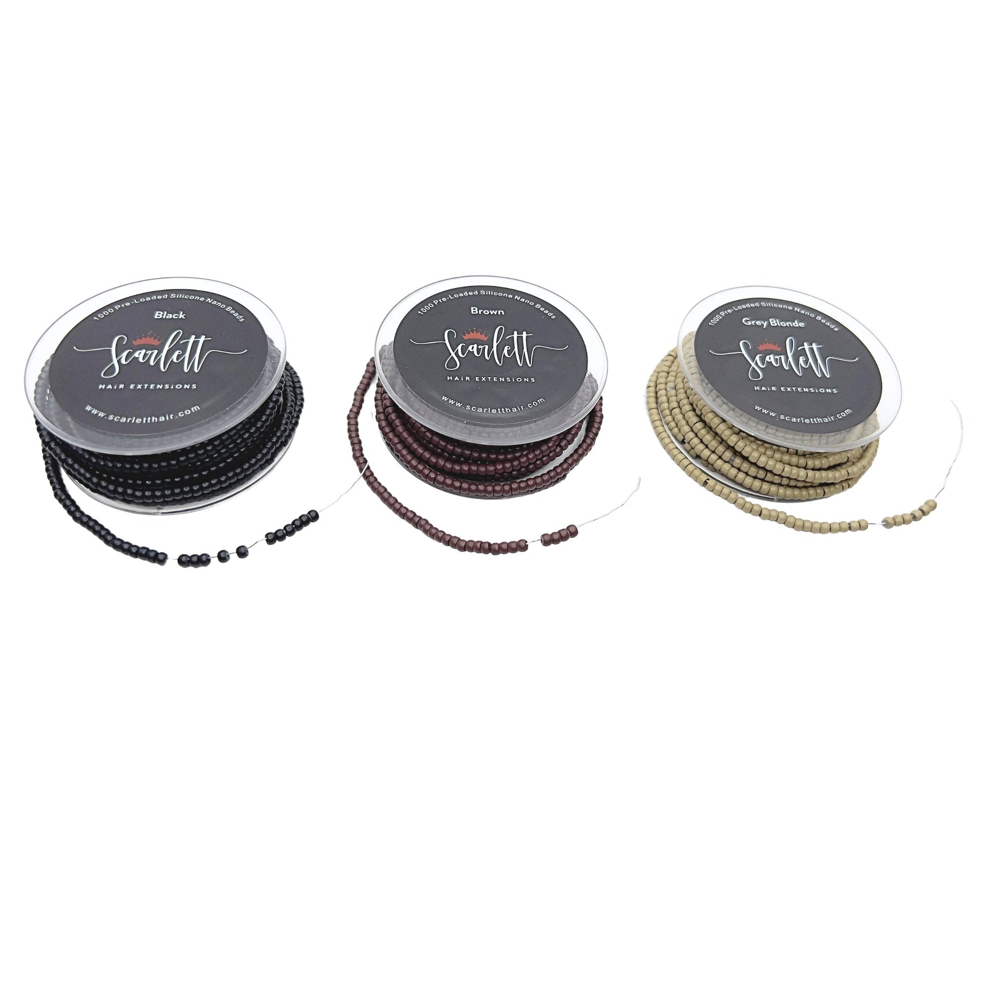 NEW! PRE-LOADED Nano Beads - Scarlett Hair Extensions