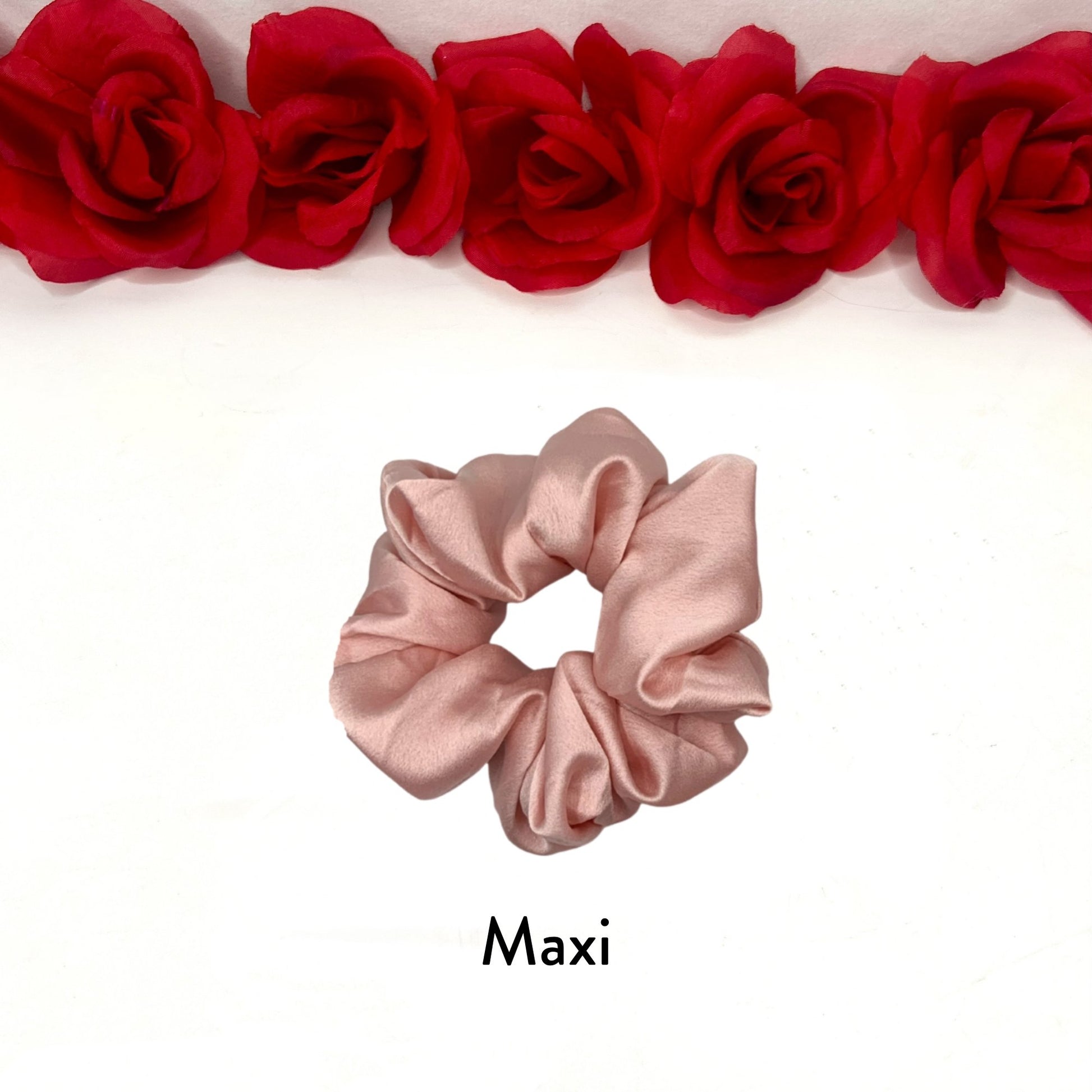 Silk Scrunchie *Blush - Scarlett Hair Extensions