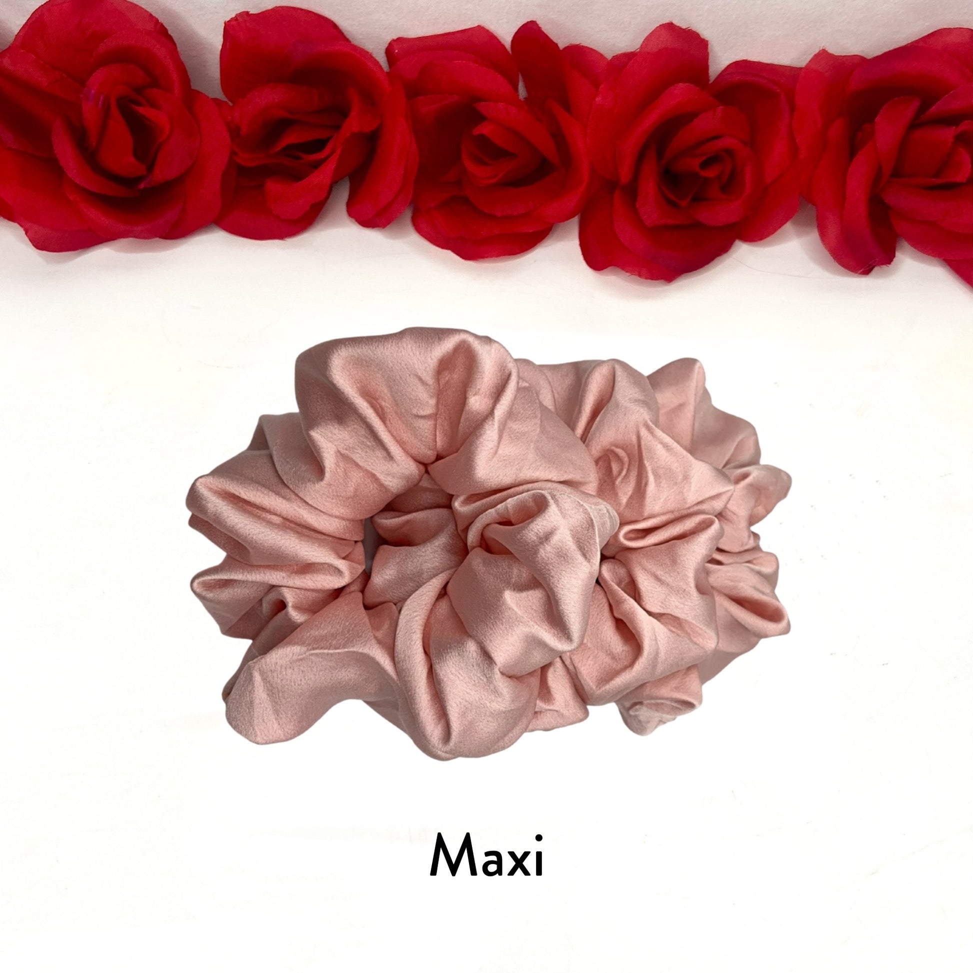 Silk Scrunchie *Blush - Scarlett Hair Extensions