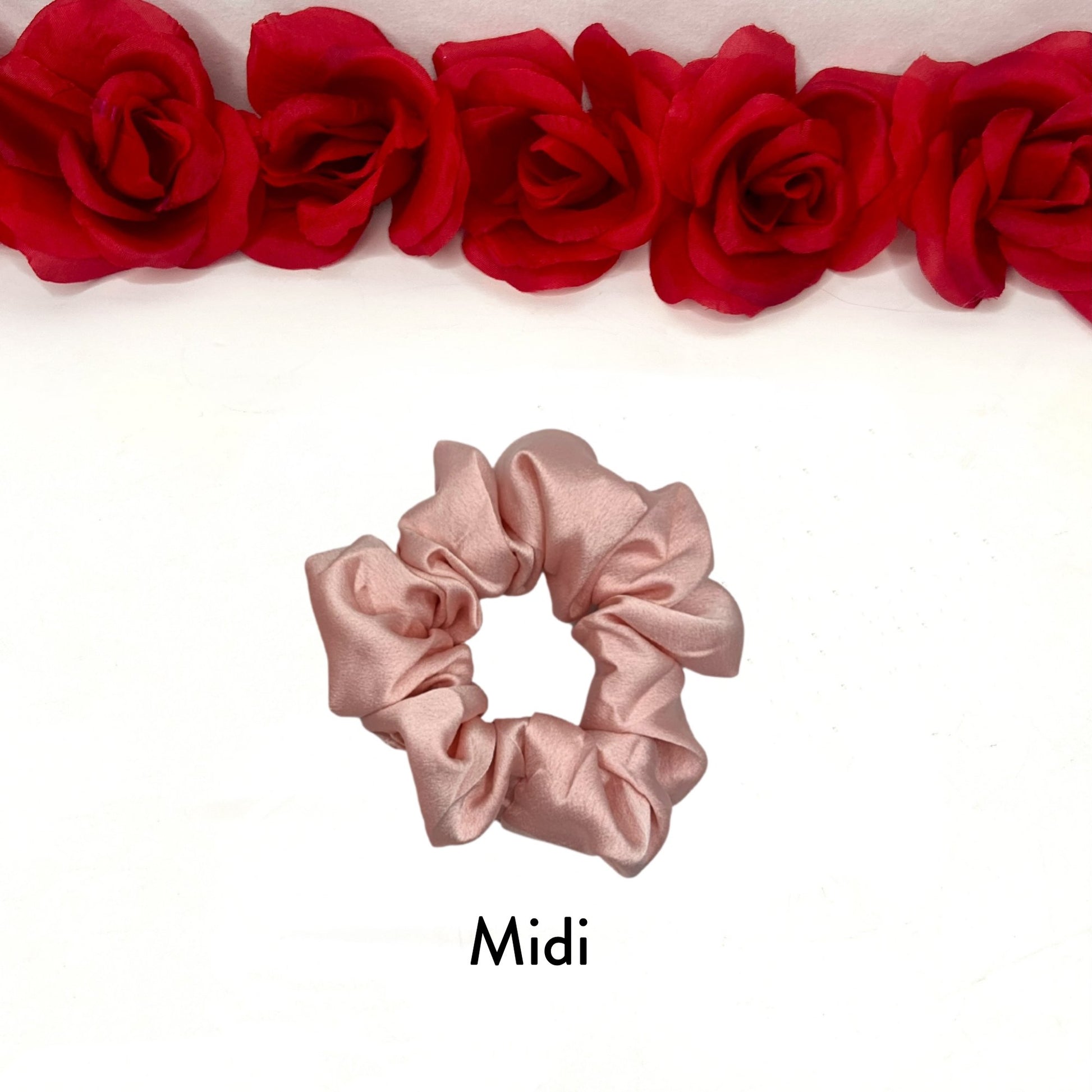 Silk Scrunchie *Blush - Scarlett Hair Extensions