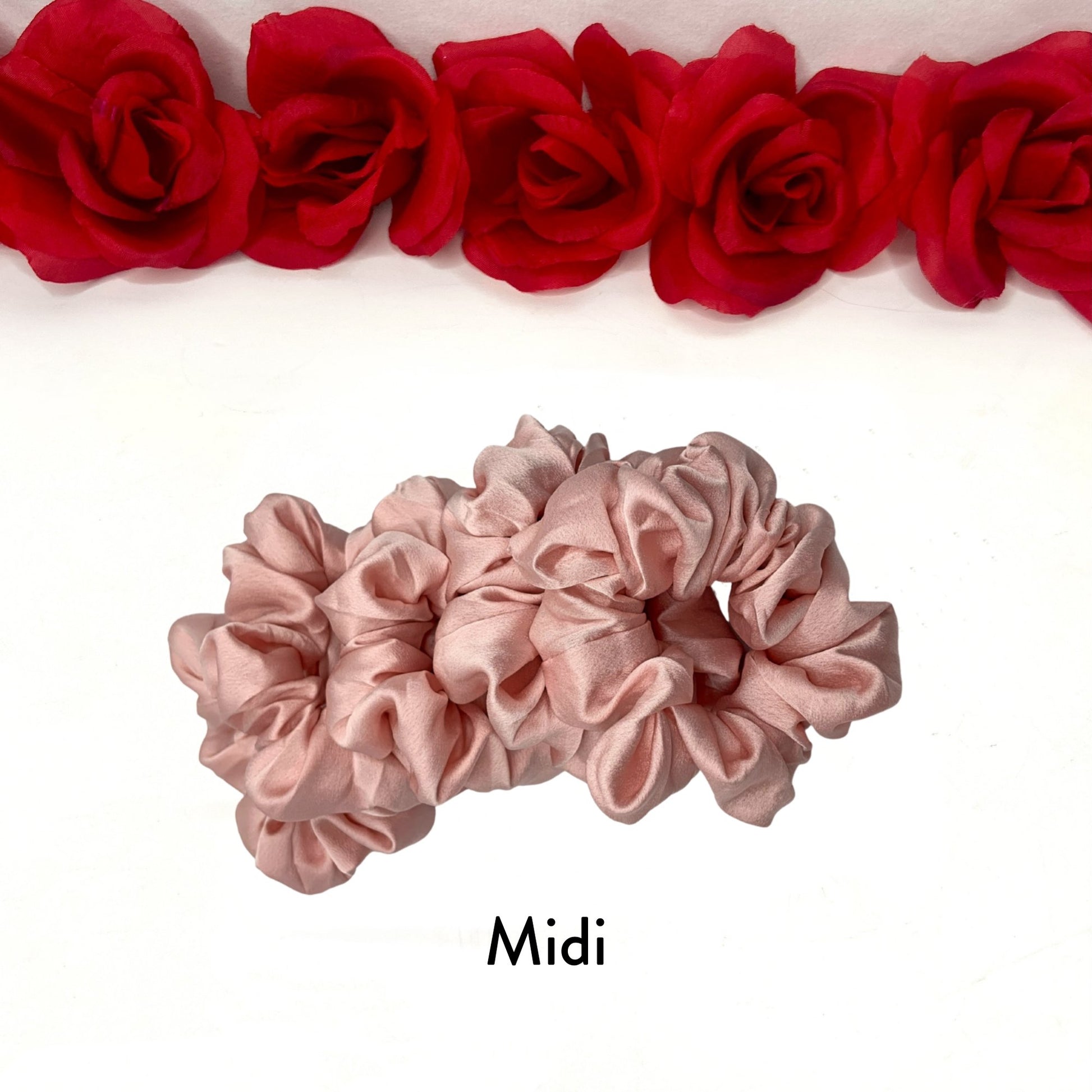 Silk Scrunchie *Blush - Scarlett Hair Extensions