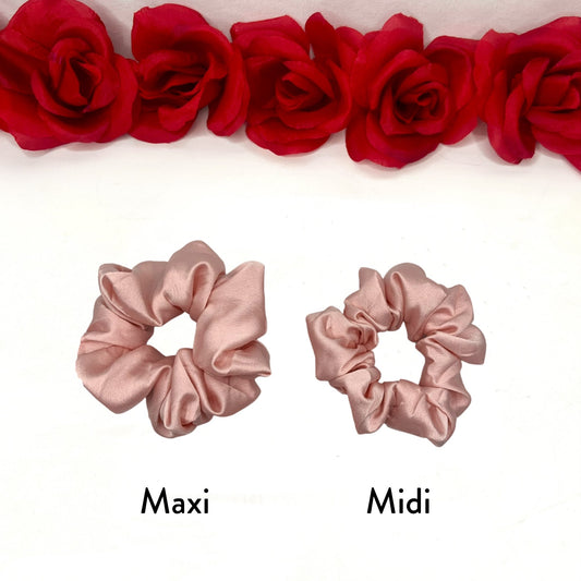 Silk Scrunchie *Blush - Scarlett Hair Extensions